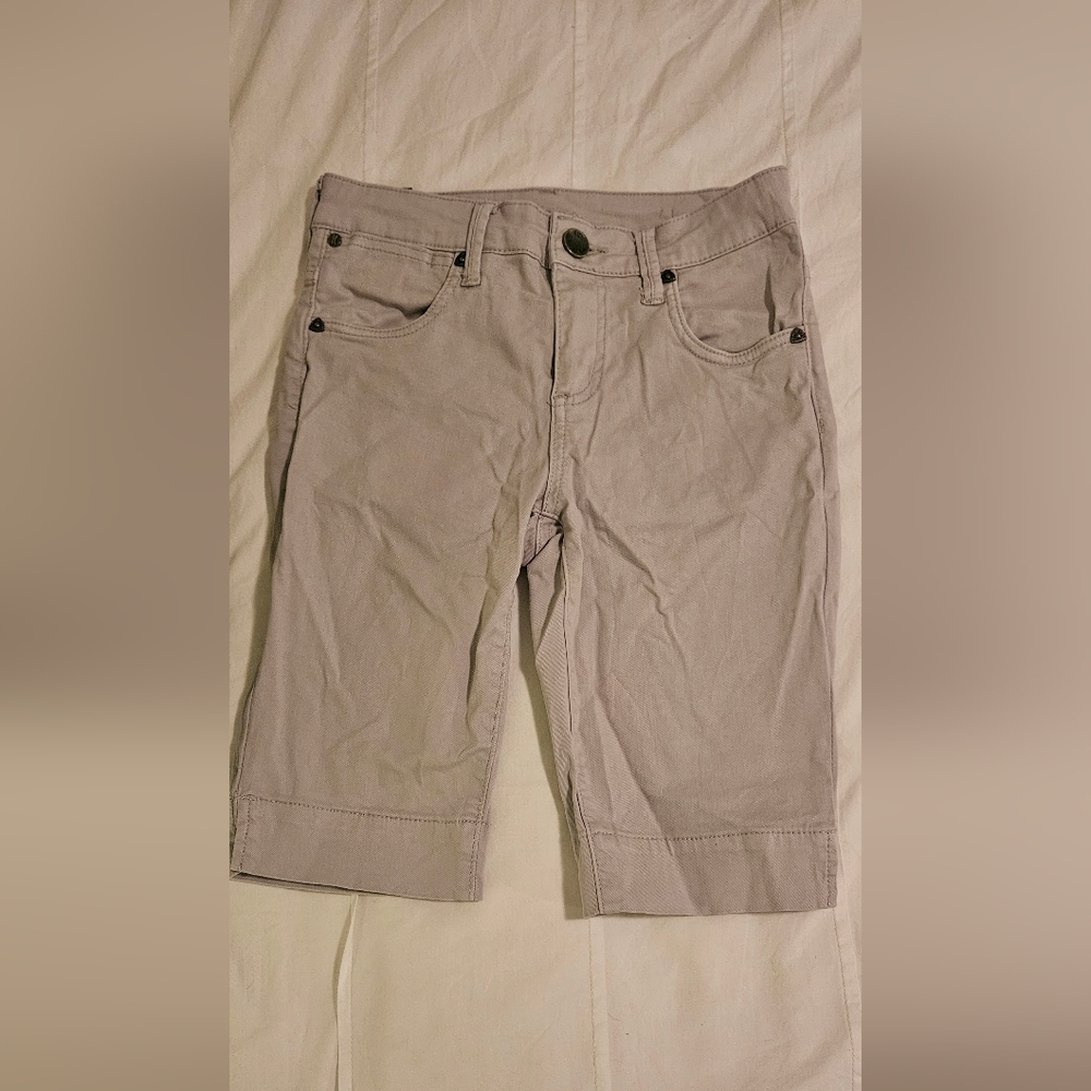 Kut from the Kloth Light Gray Bermuda Shorts